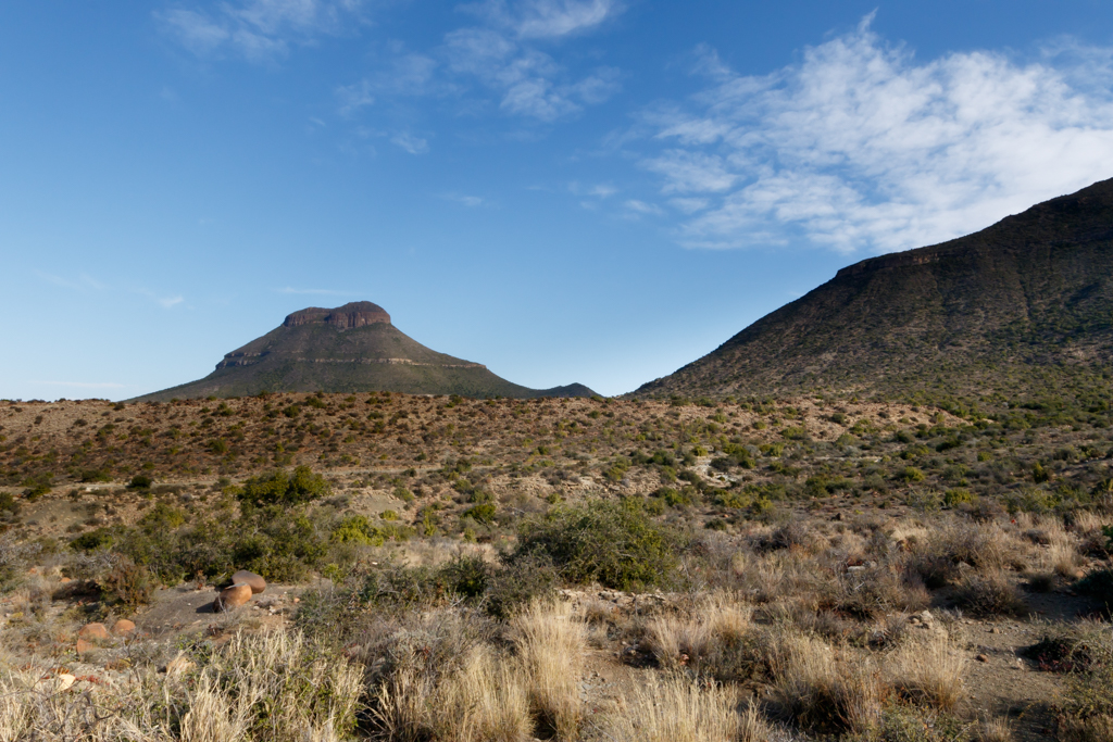 Mountain And Dry Land - Graaff-Reinet Landscape