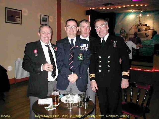 Bangor.- Royal Naval Club .. 2010 in County Down, Northern Ireland.