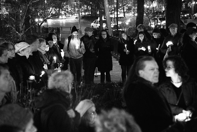 Candlelight Vigil For Gun Victims