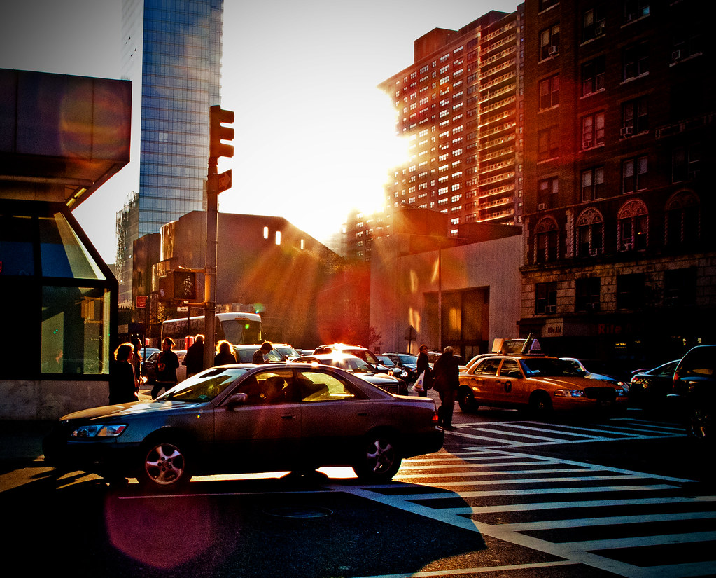 Late afternoon light, Upper West Side of Manhattan