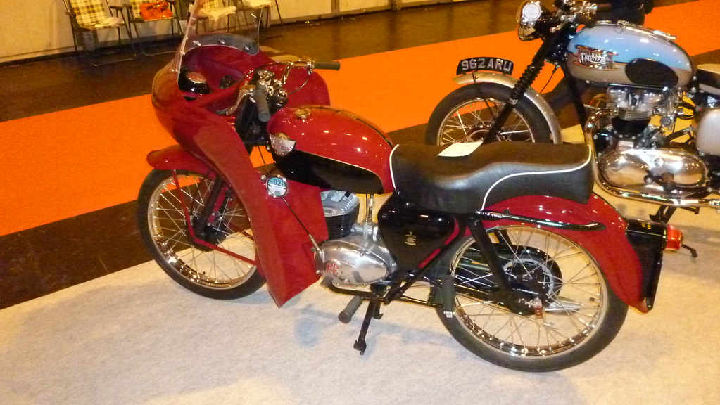 ROYAL ENFIELD a 1961 150cc Prince in red  Adam Partridge