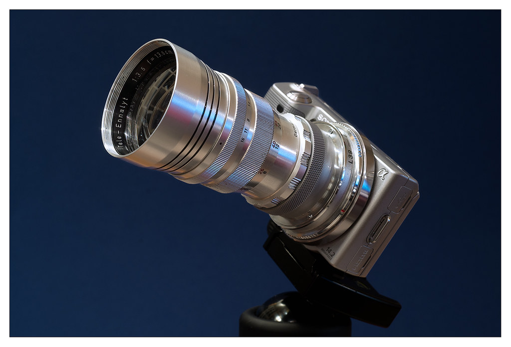 希少なPaxette M39アダプター付き！Tele-Ennalyt 135mm Enna-München Tele-Ennalyt 135/3.5 on NEX-5 | The Enna-Münche… | Flickr