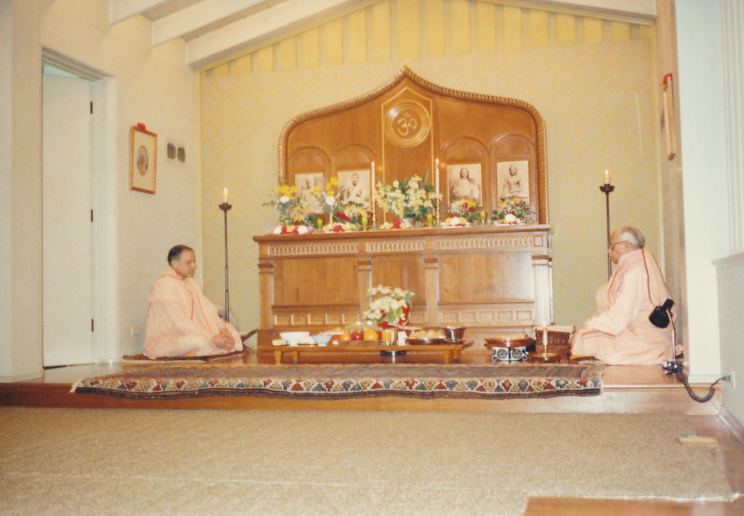 Sacramento Swami Shraddhananda Swami Prapannananda Swami Vivekananda Birthday Puja