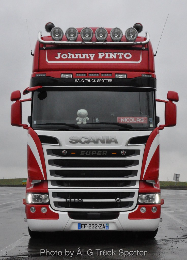 Scania R580 V8 Topline. Johnny Pinto (France)