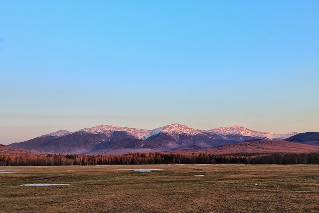 Northern Presidentials at sunset