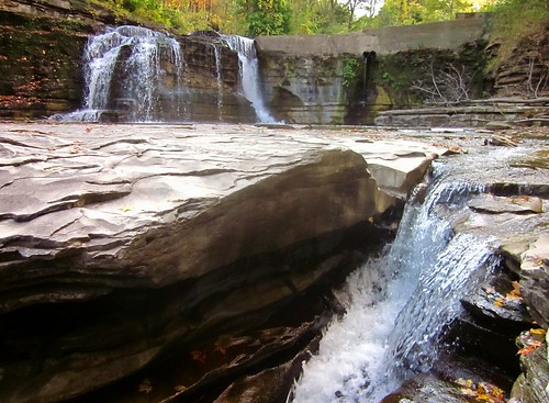 water creek waterfall