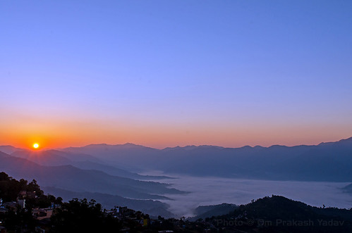 nepal mist clouds sunrise landscape lights nikon valley hillstation palpa opsphotos tansen westernregion d7000 nikon2470mm28