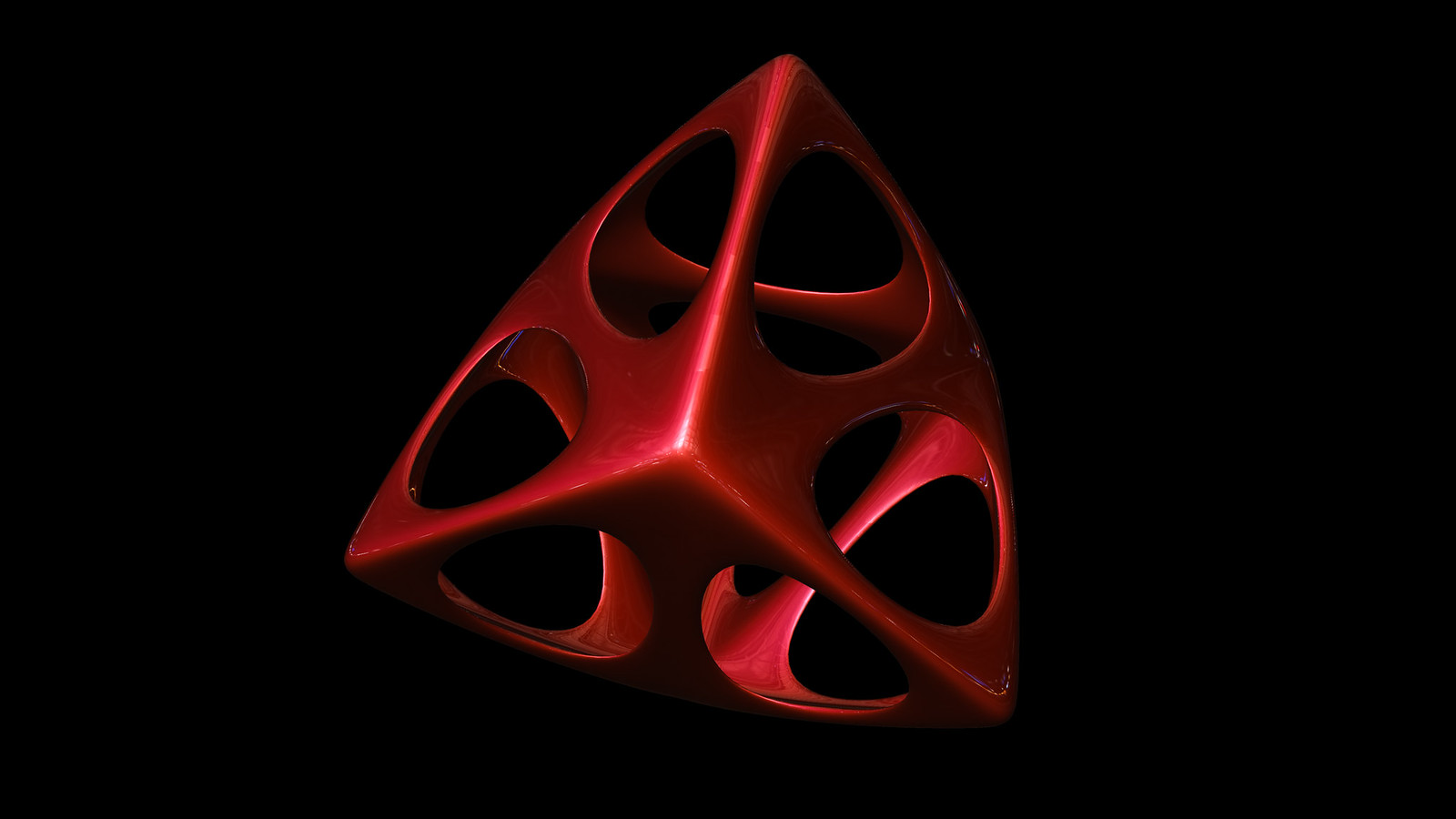 tetrahedron spiky soft