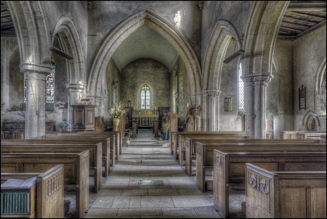 Wadenhoe Church Interior