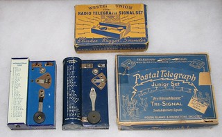 Vintage Toy Telegraph Practice Keys | by France1978