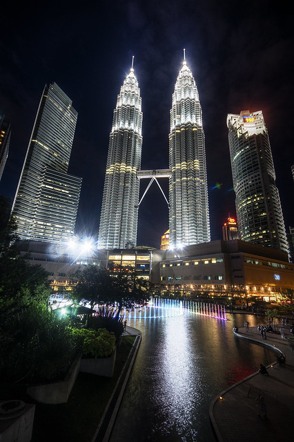 Petronas Twin Tower at Night