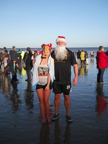 Jenny and Jez Boxing day dip | by jez.hull