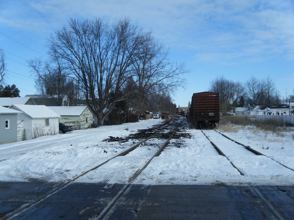 The new Napoleon Defiance and Western Railroad, Defiance Ohio