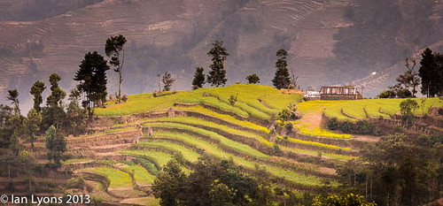 nepal sunset asia nagarkot ruralscene centralregion clubhimilayanagarkothotel