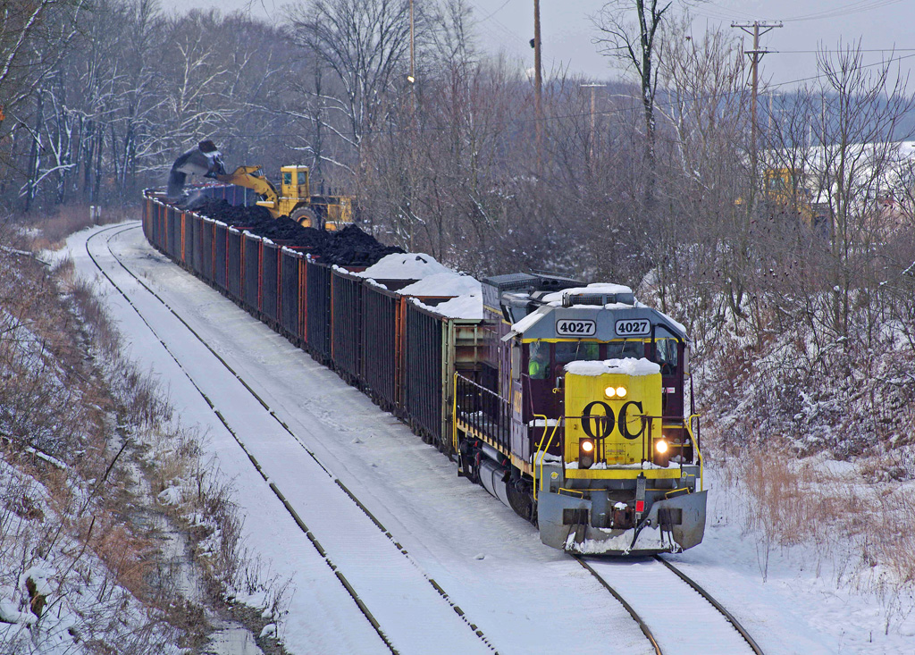 OHCR RHT2 loading at Rehobeth, OH | Tunnel Motor 4027 with t… | Flickr