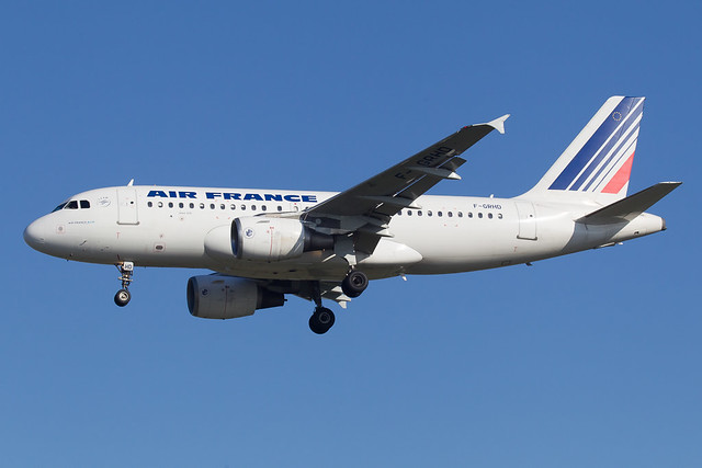 F-GRHD Air France Airbus A319-111 - cn 1000