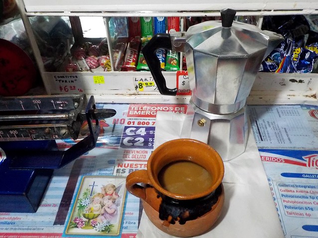 Café con crema, en la tienda ♥