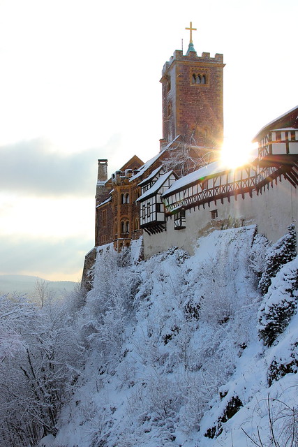 Wartburg with snow | Schnee auf der Wartburg *Winter 2012, Eisenach*