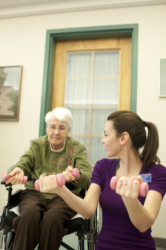 Nursing and Kinesiology students lead fitness classes for elderly | by University of the Fraser Valley