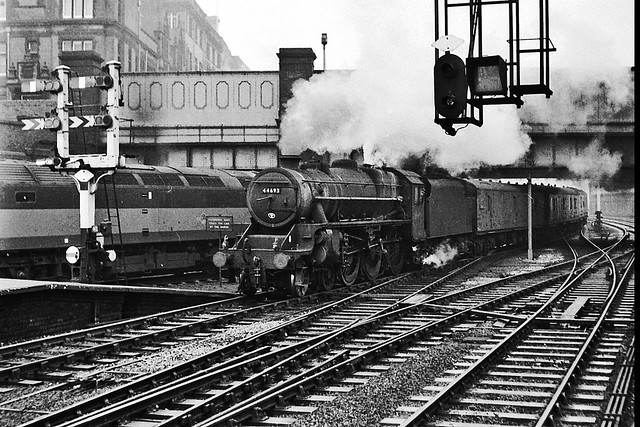 44693 drifting into Preston in 1966