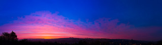 Sun Rise over Bandon- Panorama