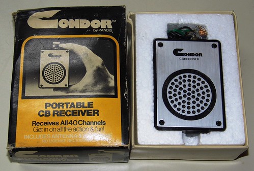 Vintage Condor Portable CB Receiver by Randix by France1978.