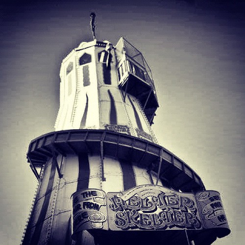 #igers #igersuk #instahub #instapic #instagold #instagood #instagramers #bestoftheweek #bestoftheday #pictureoftheday #pictureoftheweek #composition #capture #amazing #beautiful #brighton #brightonpier #heltaskelter #blackandwhite #mono #sepia #contrast | by Fraser Hellraiser