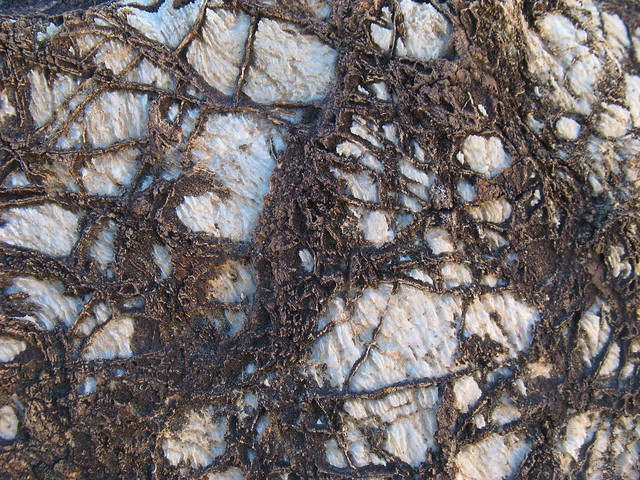 Geologic mayhem, Amargosa River valley, California