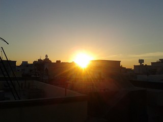 Sunrise in vadodara