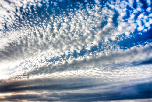 blue sunset sky clouds day cloudy 雲 空 cloudscape