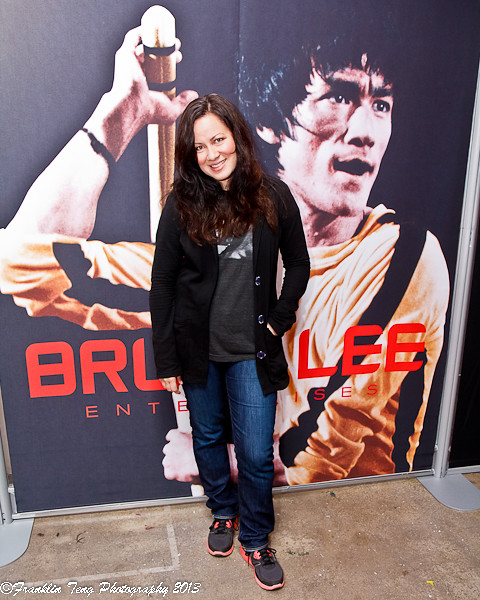 Shannon Lee the daughter of Bruce Lee 2013