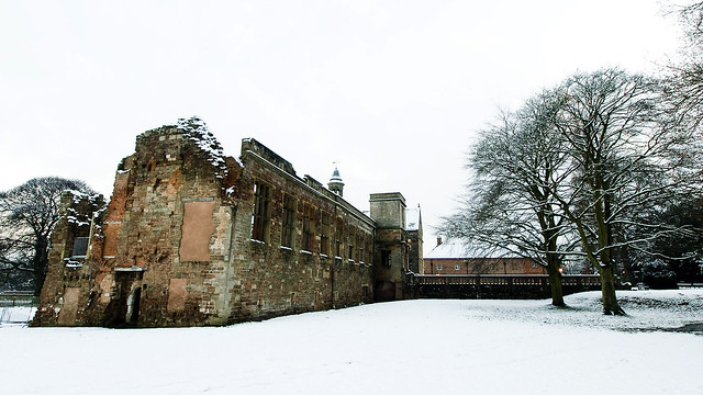 Winter at Rufford Abbey