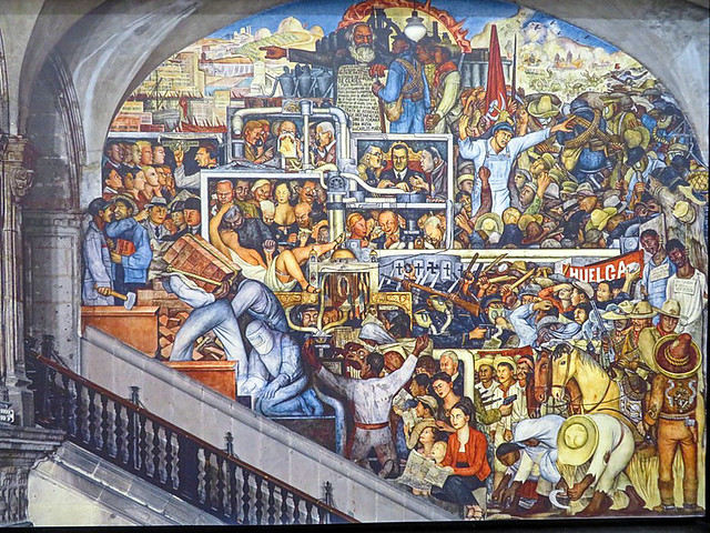 MEXICO CITY, MEXICO - Leon Trotsky house museum/ МЕХИКО, МЕКСИКА - дом-музей Льва Троцкого