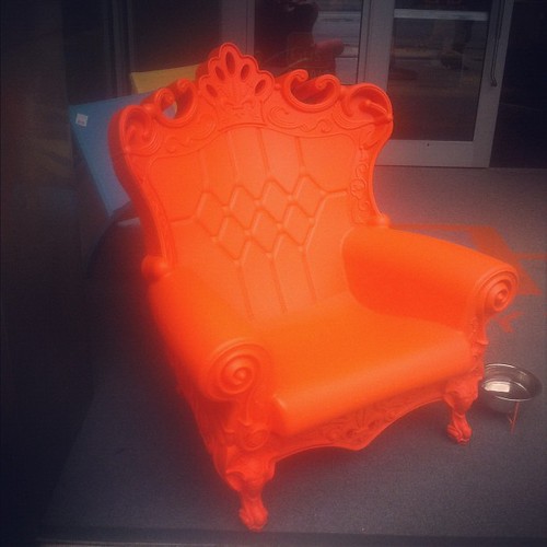 I want this SO bad! #orange #throne #me #fashion #style #instagram #followers #popular #love #allclassblvd #complexual | by MisterNoir