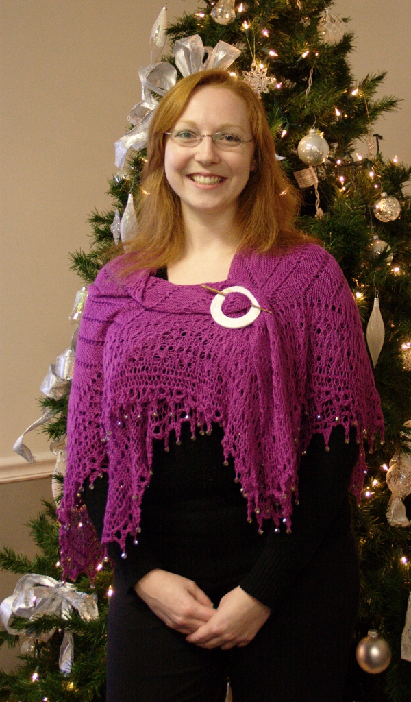 8/52: Merry Christmas! | I got it done! I got my giant shawl… | Flickr