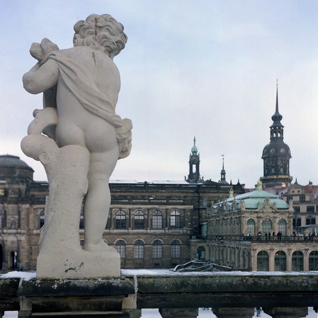 Dresden, Zwinger, Sempergalerie mit Weltaflex
