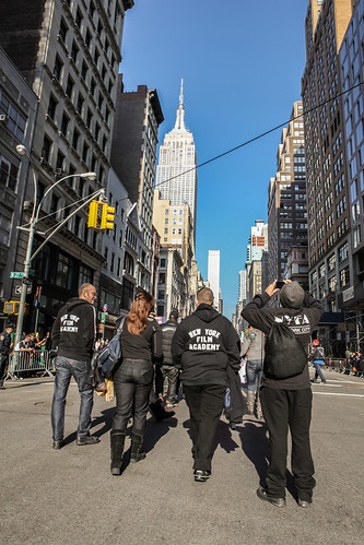 NYFA students march on 5th Ave.