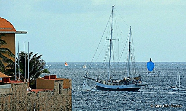 End of the year sailing race Curacao 2012