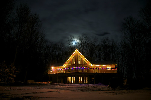Christmas Moon | by D & E Grey Wolf Photography