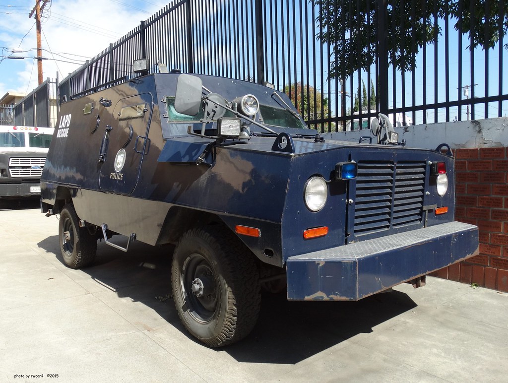 LAPD - Cadillac Gage Ranger Armored Vehicle (1) .