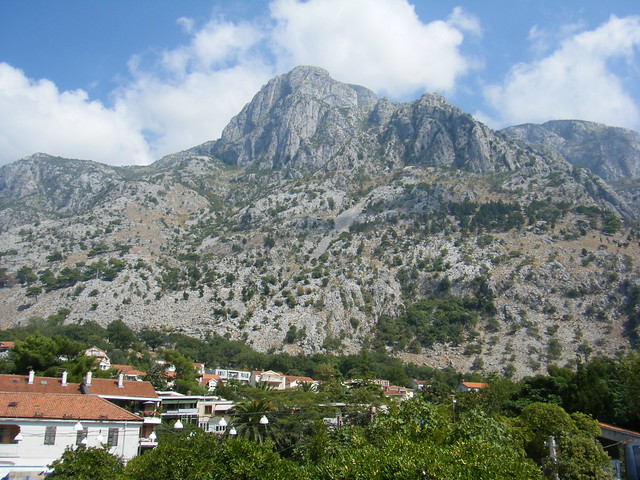 Kotor, , Montenegro, mountains