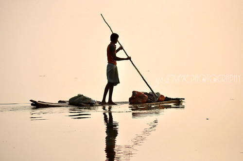 morning india lake man water sunrise boat chennai tamilnadu muthukumar chengalpet chennaiweekendclickers kolavai kolavailake yesmkphotography