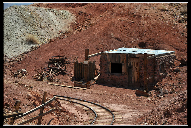 Calico Ghost town - Mining ruin