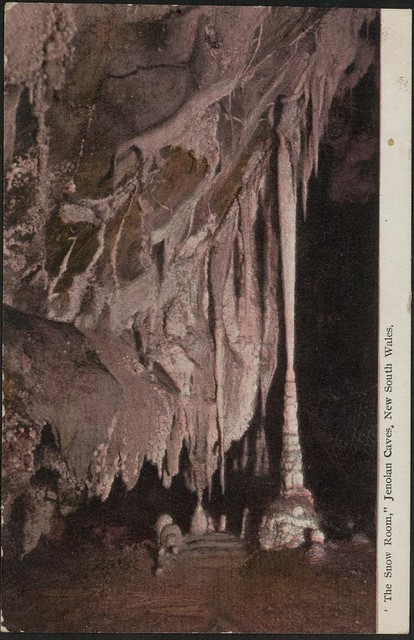 The Snow Room, Jenolan Caves, New South Wales, 1906