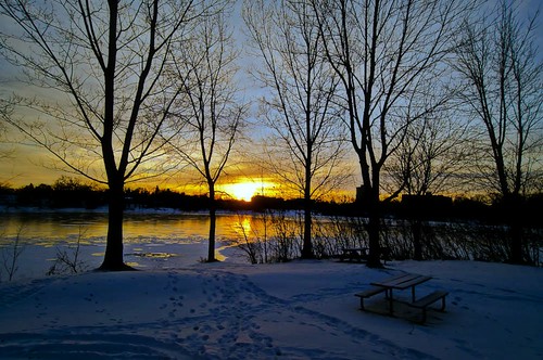 winter lake snow reflection ice minnesota sunrise frozen minneapolis cedar lightroom a55 picmonkey