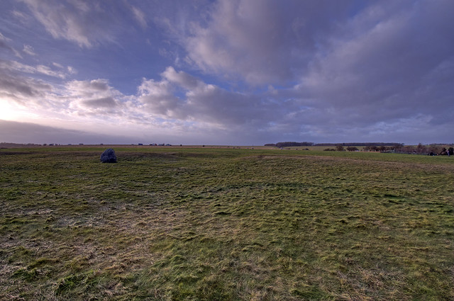 Western view from Stonehenge