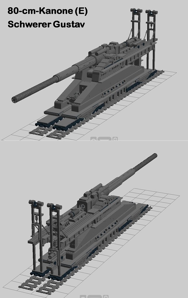 WWII Schwerer Gustav Gun - Artillery & Tanks