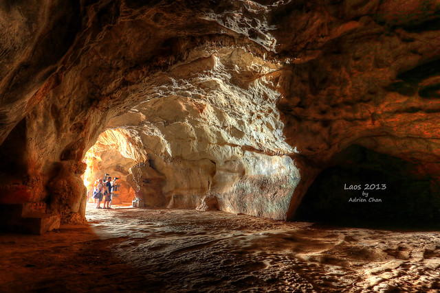 Inside Pak Ou Cave