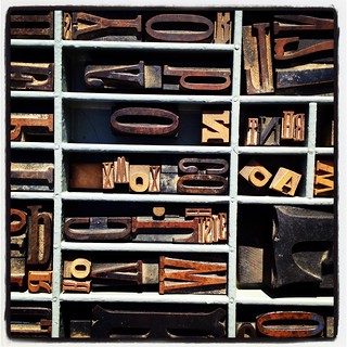 flea market letterpress | by Rootytootoot