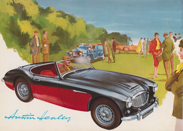 AUSTIN HEALEY 3000 Car Dealer Brochure (Holland 1960)_4